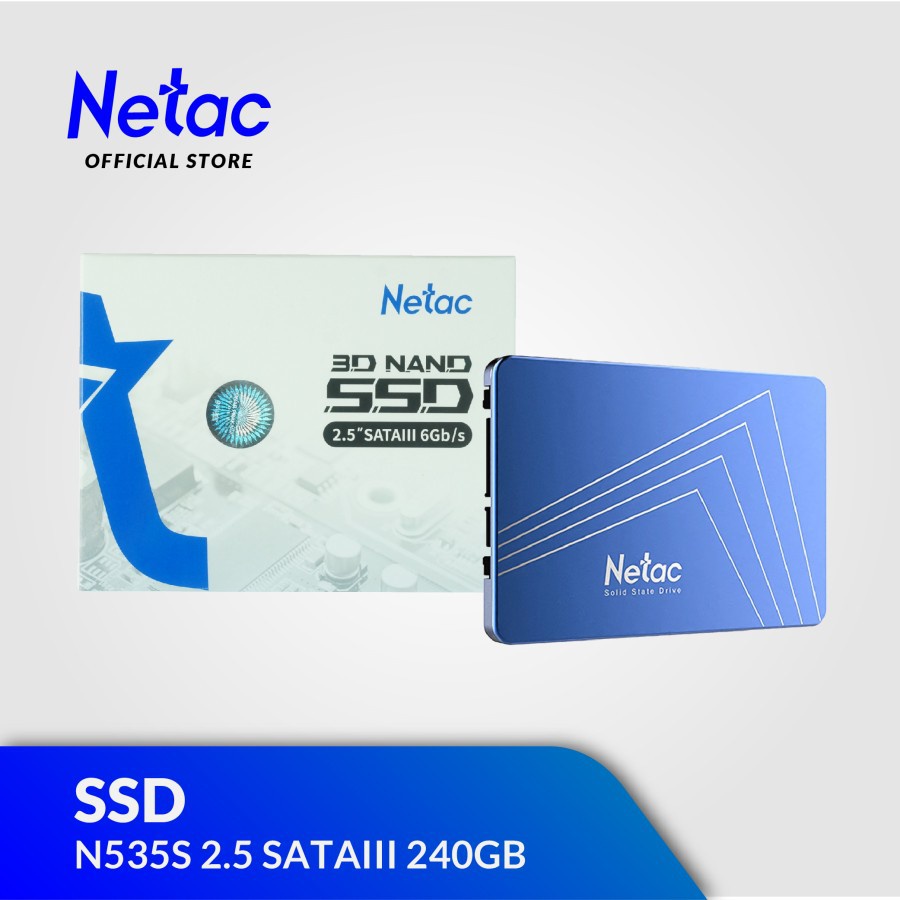 NETAC SSD N535S 240GB 2.5 INCH SATA III