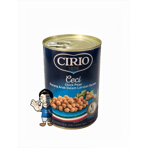 

Cirio Ceci Chick Peas- Kacang Arab 400 g