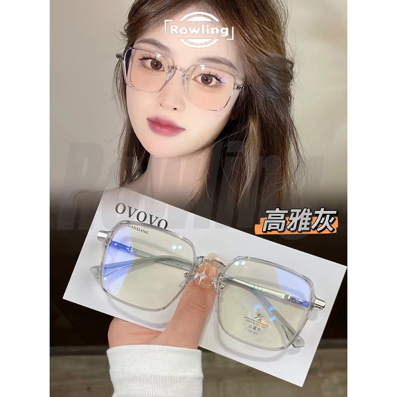 Rowling (ka-291) Frame Kacamata Retro Terbaru Kotak Wanita Pria Import anti Radiasi Blue Light Kacamata Fashion