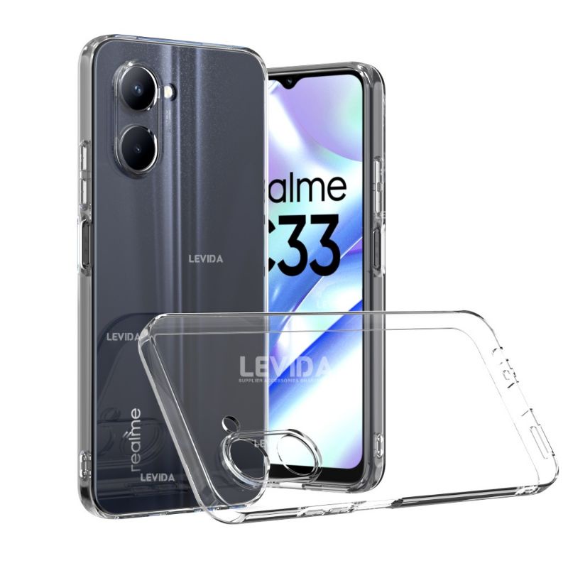 Realme C33 Realme C3 Realme 8i Clear case Bening Softcase Clear Case Realme C33  Realme C3 Realme 8i