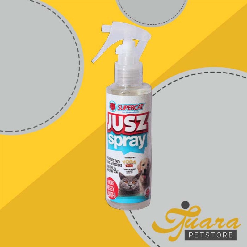 Jusz Spray Obat Luka, Anti Kutu, Jamur, Scabies, Anjing , Kucing 150ml