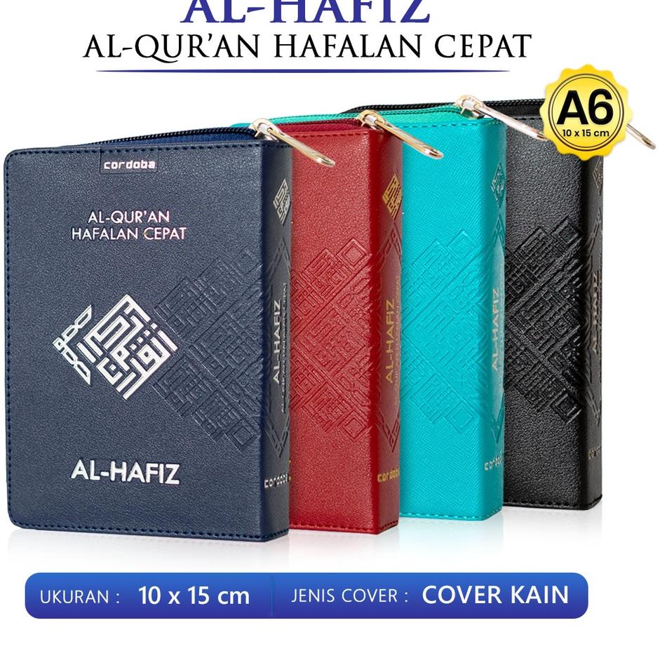 "PRB.18Oc22в" Alquran Kecil Al Hafiz Al Quran Non Terjemah Ukuran A6 Quran Hafalan Cepat Resleting W