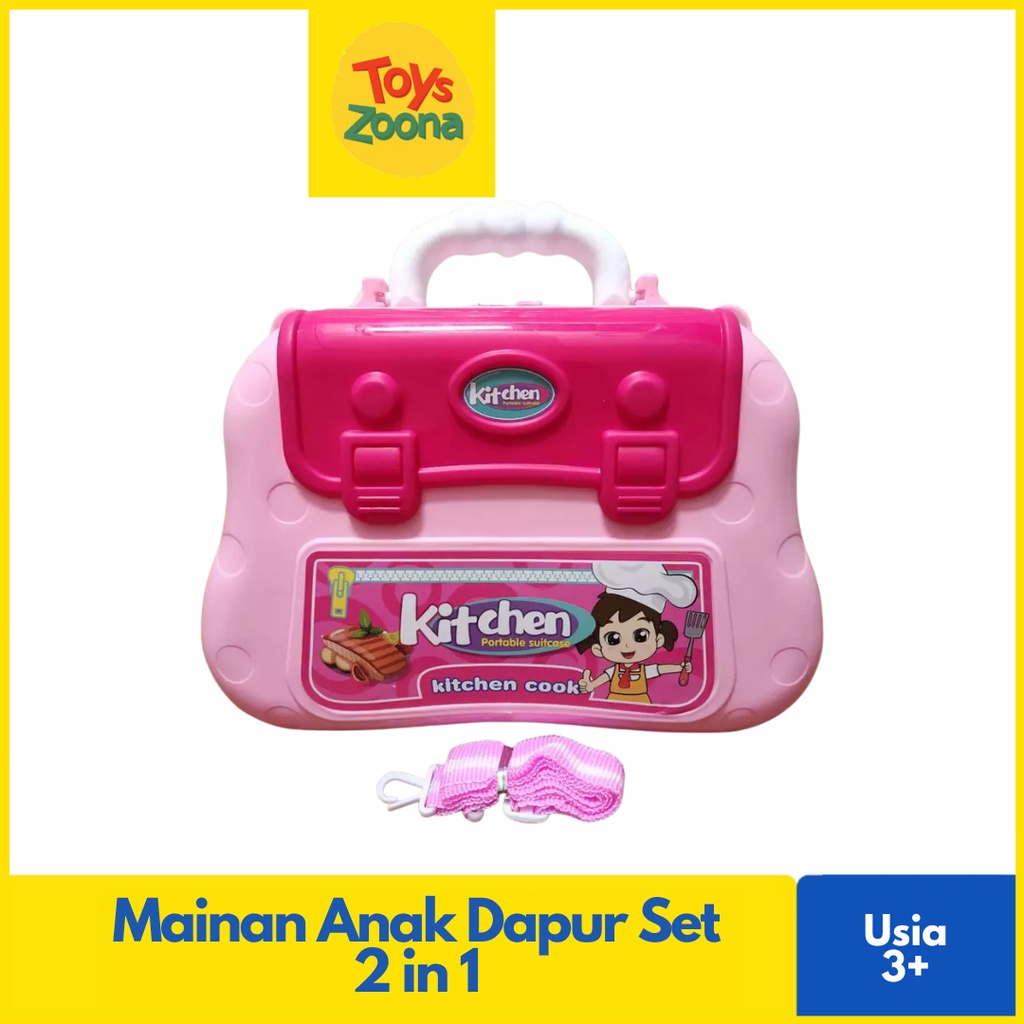 ToysZoona Mainan Alat Masakan / Mainan Alat Masak-Masakan / Mainan Anak Edukasi / Mainan Anak Perempuan / Mainan Masak Masakan Anak / Mainan Masak Anak Perempuan