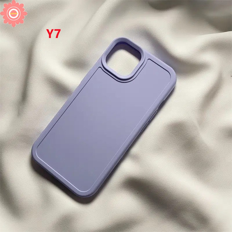 Soft Case Matte Warna Permen Macaron Untuk iPhone 11 XR 7plus 8plus 14 13 11 12 Pro MAX X XS MAX 7 8 Plus