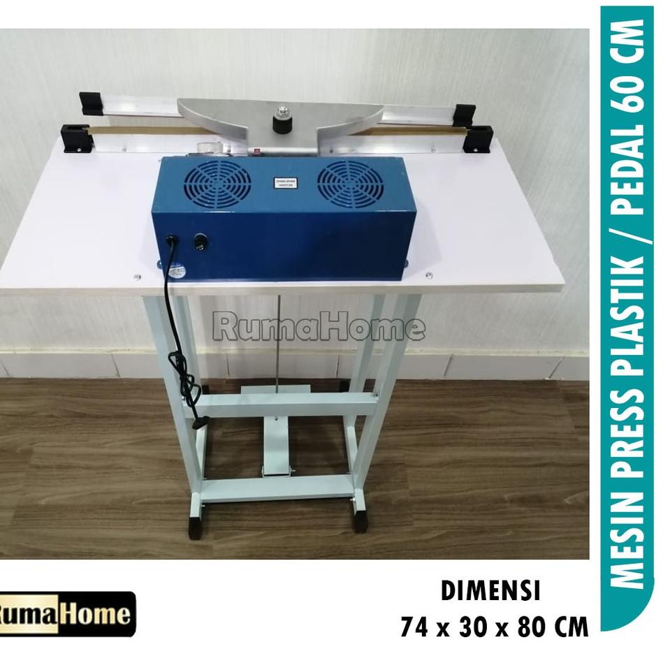 Sale--mesin press pres plastik injak / pedal Impulse Sealer 60cm / mesin sealer VIPOO 600