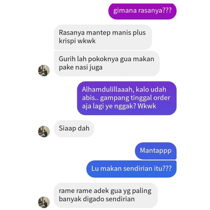 

Kentang Mustofa / Kentang Kering Ukuran 1/2 Kg