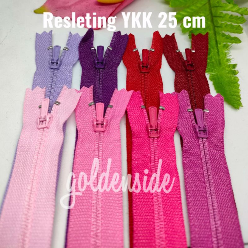 Resleting YKK 25cm / Risleting 25cm YKK per pcs