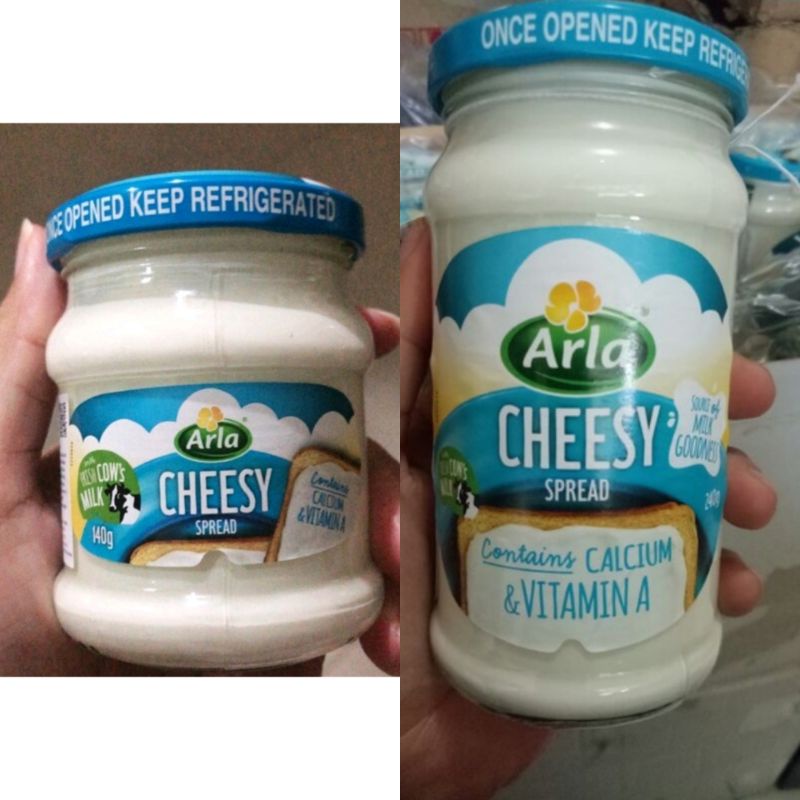 

Arla Spread Cheese Keju Olesan Cheesy Buat Oles Sarapan Roti Kue