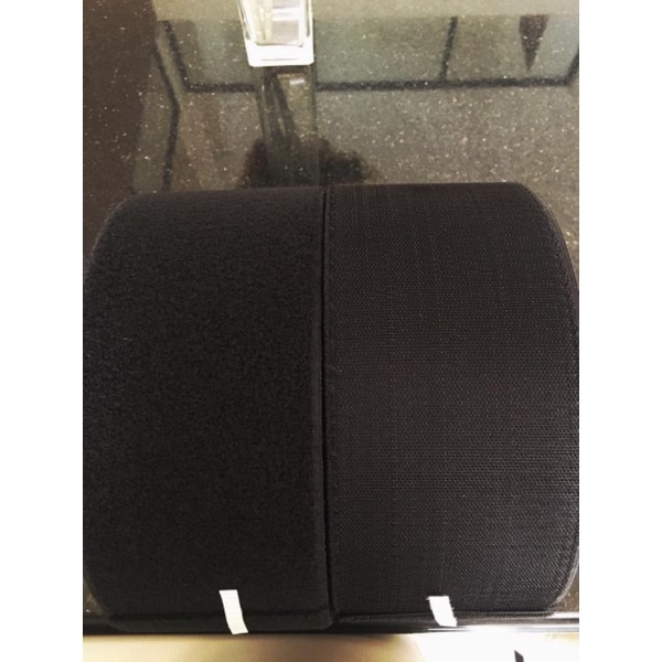 Velcro hitam lebar 10 cm