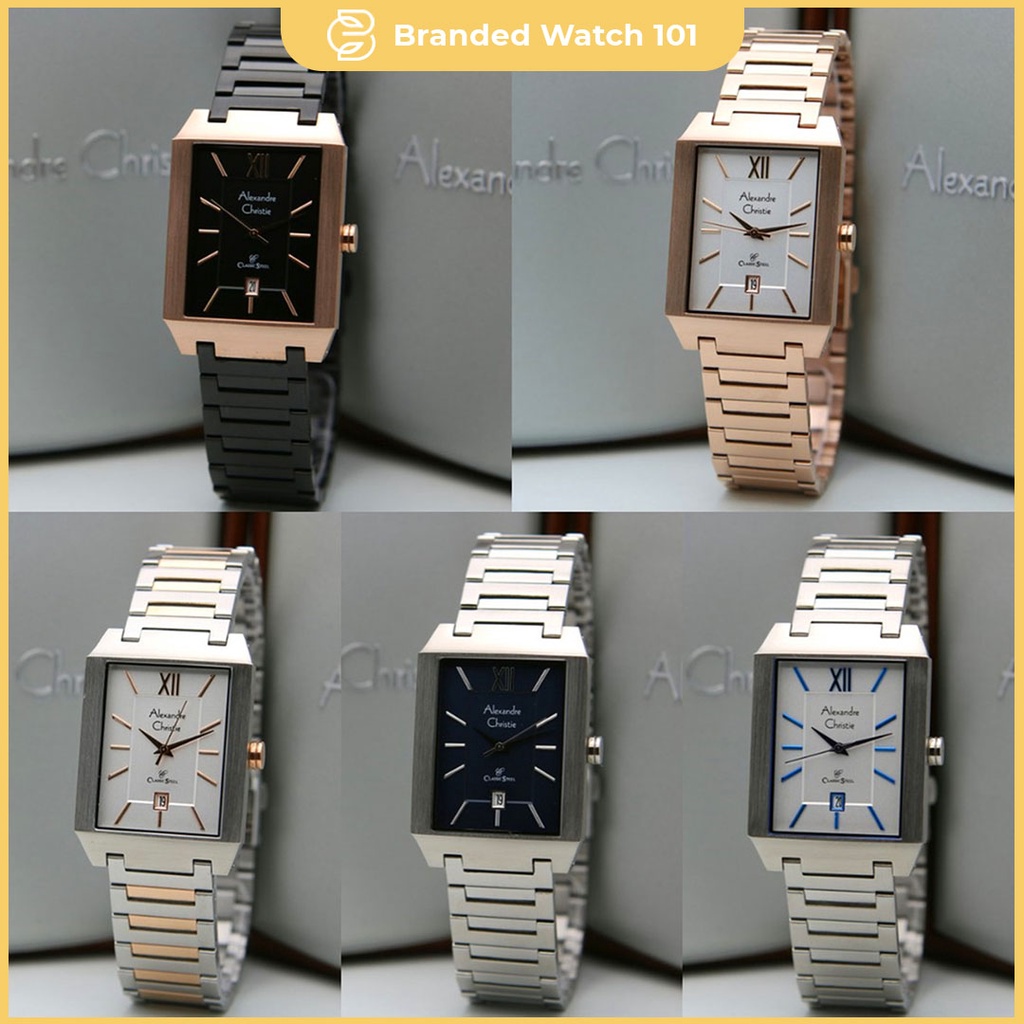 ORIGINAL Jam Tangan Pria Alexandre Christie AC 8643 / AC8643 / 8643 Garansi Resmi 1 Tahun.