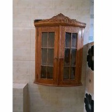 kotak obat dinding jati