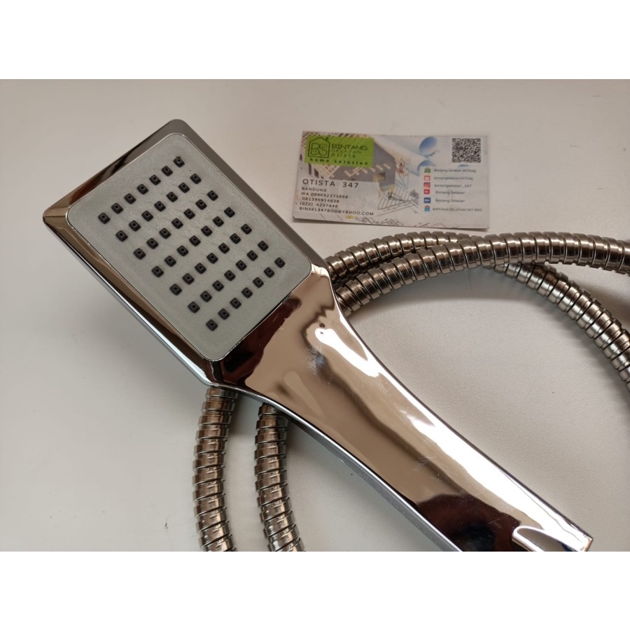 KERAN PANAS DINGIN  BATHTUB MIXER FULLSET WITH HAND SHOWER JENETI