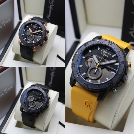 Jam Tangan Pria Original Alexandre Christie AC6627/6627/ac6627/Ac6627 KARET