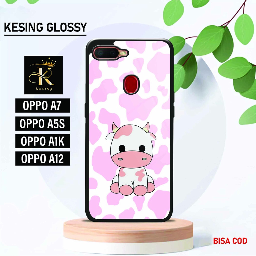 Case Oppo A5S / A7 / A11K / A12 - Pelindung Hp Oppo - Fashion Case Glossy - Case Pria - Case Wanita 