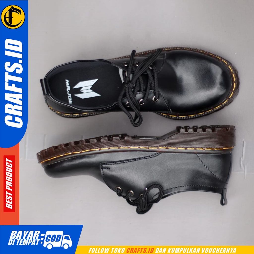 CRAFTS hayley - Sepatu Loafer Docmart Low Boots Wanita