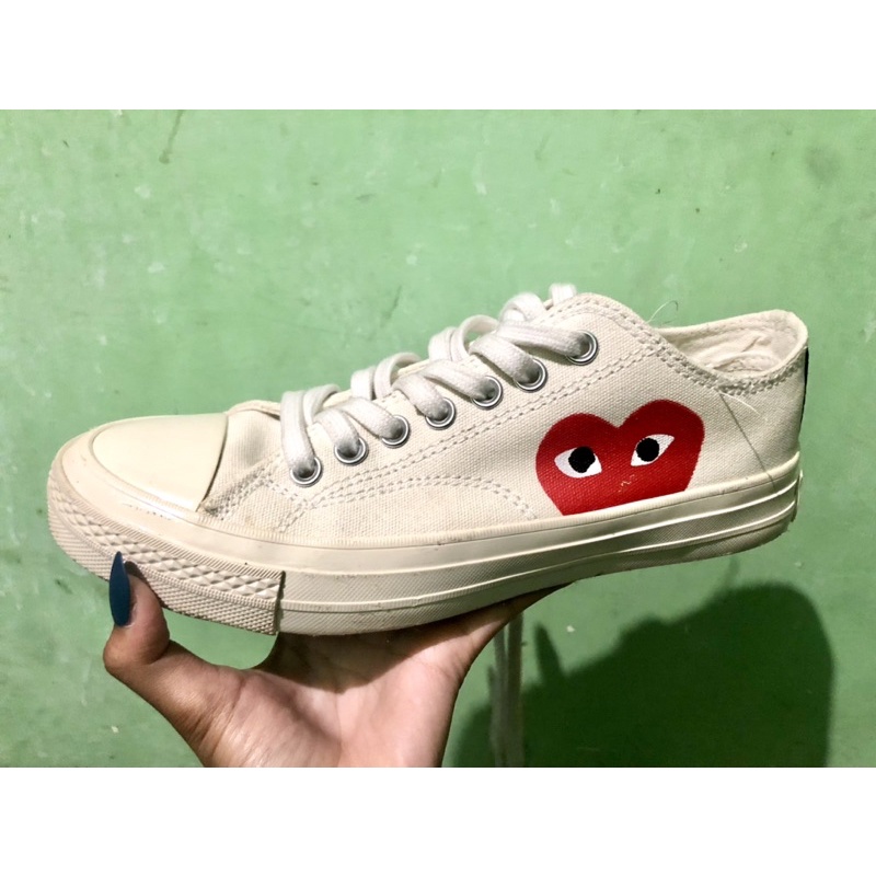 Converse 70s CDG Play White Second