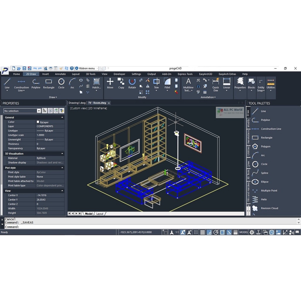 ProgeCAD 2022 Pro Full Version Software Design 2D / 3D CAD