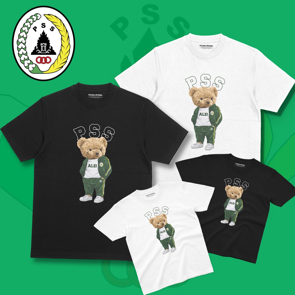 Kaos PSS Sleman "Bear PSS Sleman - Kaos Pss Sleman/Kaos BCS/Kaos BCS Curvasud/Kaos Pss BCS