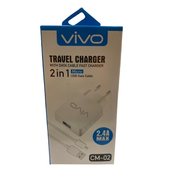 CHARGER CASAN MURAH CHARGE CHAGER USB BRAND CM02 2.4A Z8