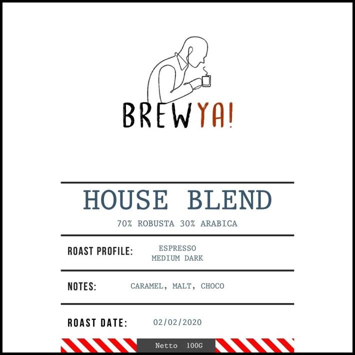 

Biji Kopi House Blend 60% Robusta 40% Arabica - Gayo 200Gram