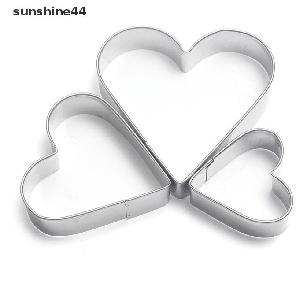 Sunshine 12Pcs Cetakan Cutter Stainless Steel Untuk Fondant Kue / Biskuit
