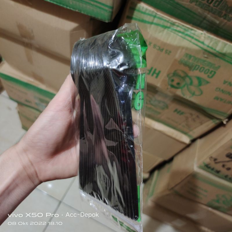 SENDOK FIM 2IN1 / SENDOK HORK 2 IN 1 ISI 25 PCS