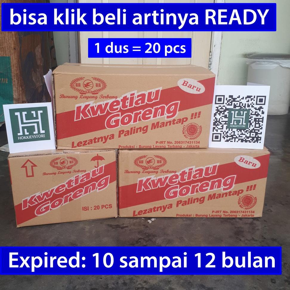 

10.10 ✨SALE✨ 1 Dus Kwetiau Goreng cap Burung Layang Terbang pengganti indomie grosir