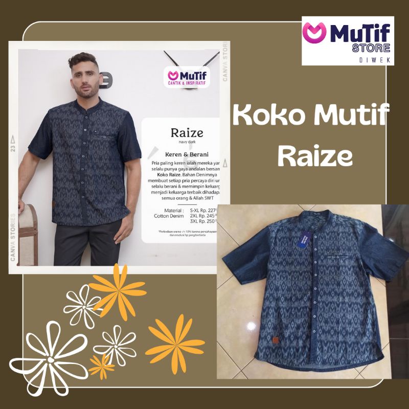 MUTIF KOKO RAIZE NAVY