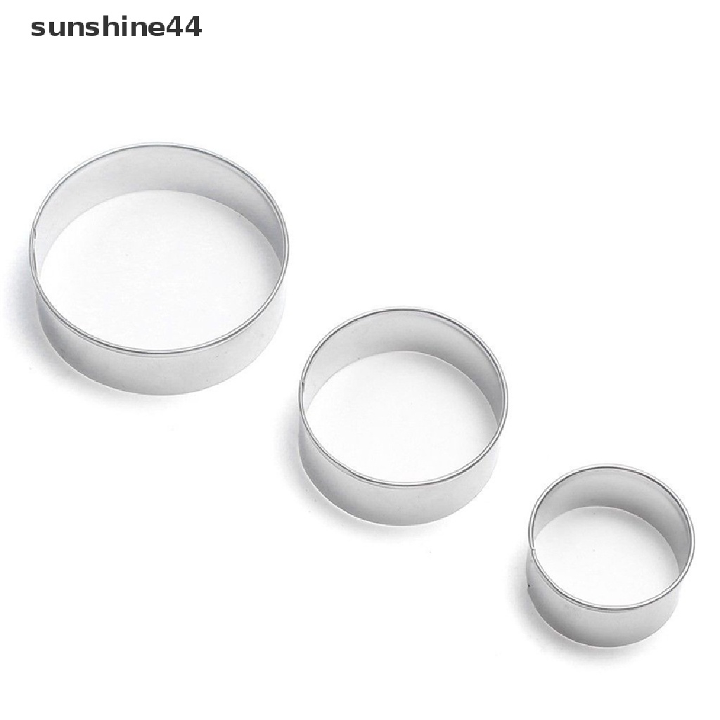 Sunshine 12Pcs Cetakan Cutter Stainless Steel Untuk Fondant Kue / Biskuit