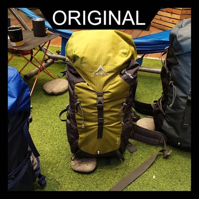 Tas Carrier Eiger Lucid 35 X Bag Green Hijau 91000 4477 Original