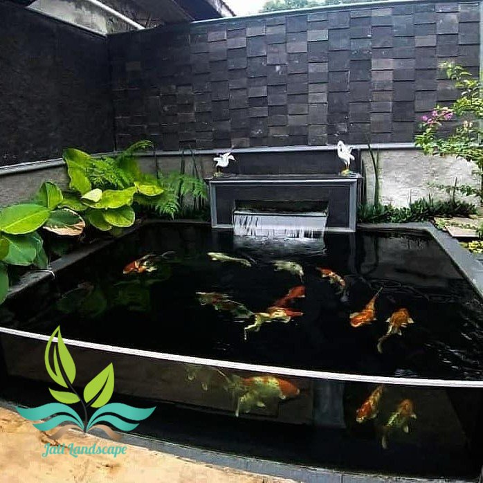 taman kolam relif - kolam ikan koi