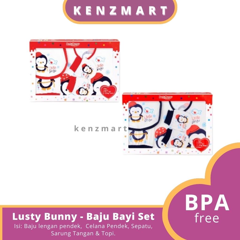 LUSTY BUNNY - BAJU BAYI SET 5 IN 1