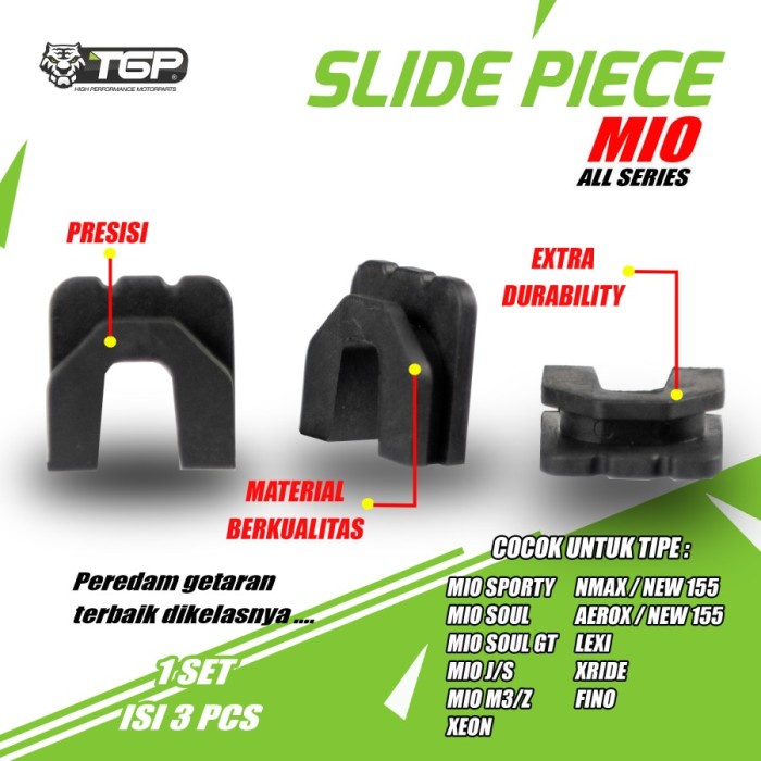 COD Piece Slide Tutup Rumah Roller Yamaha Nmax Aerox Xeon Mio all series