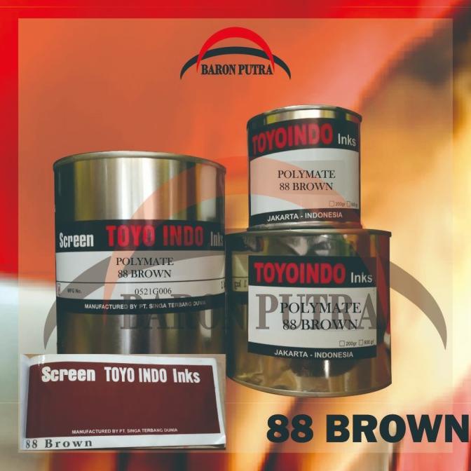 

Kualitas terbaik] TINTA TOYO POLYMATE 88 BROWN 500GR (TINTA PLASTIK)