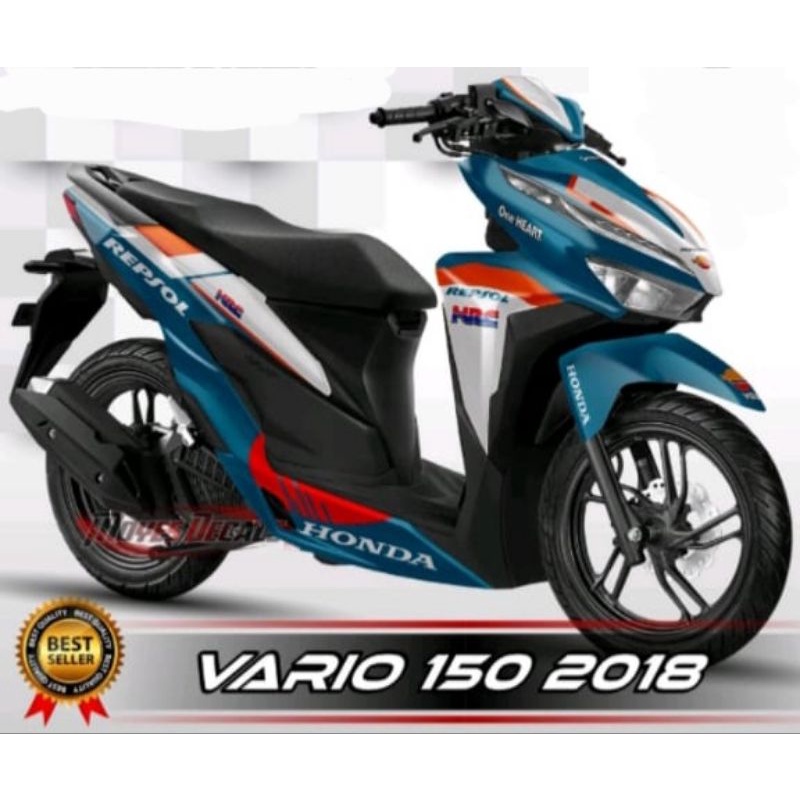 DECAL STICKER ALL NEW VARIO 125 / 150 FULLBODY STIKER NEW VARIO FACELIFE CUSTOM REPSOL FULL BODY DEK