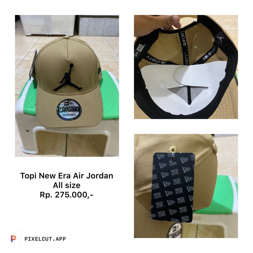 TOPI AIR JORDAN NEW ERA ORIGINAL