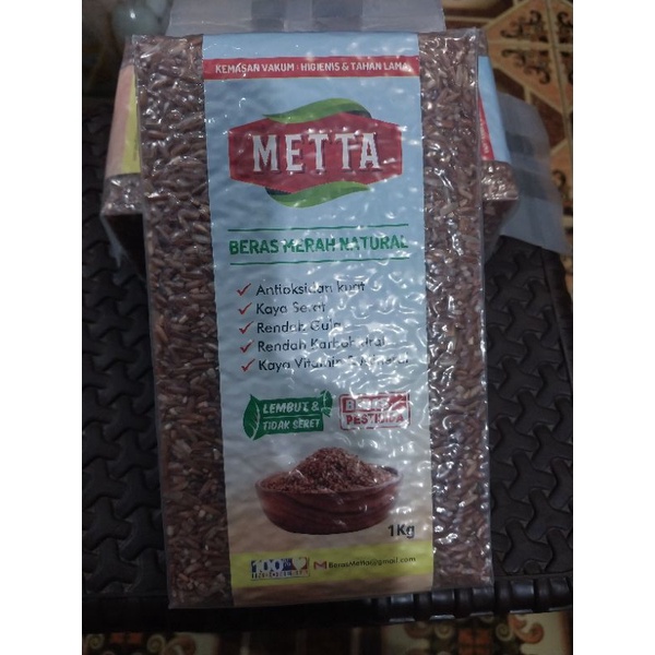 

beras merah METTA