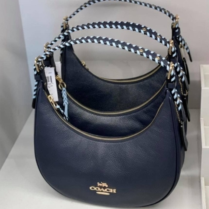 COACH Bailey Hobo With Whipstitch C4108 Midnight Waterfall Multi