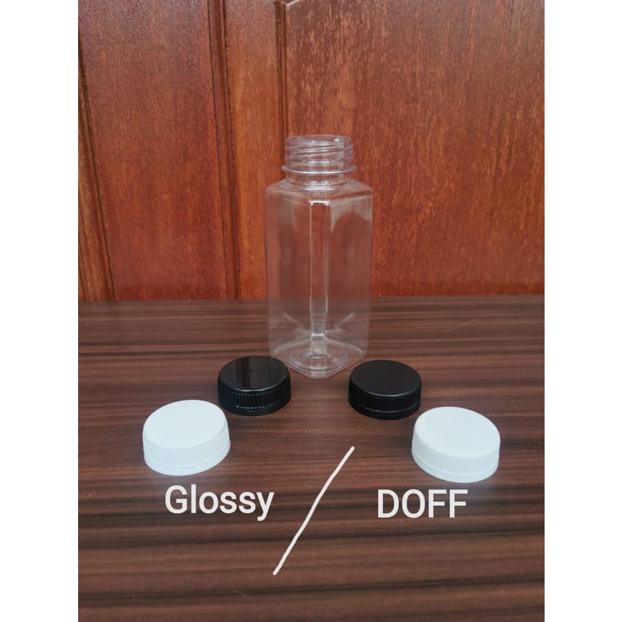 BOTOL KICK KALE KOTAK 250 ML PLASTIK TEBAL 250ML / botol kale tebal 250ml botol plastik bening botol