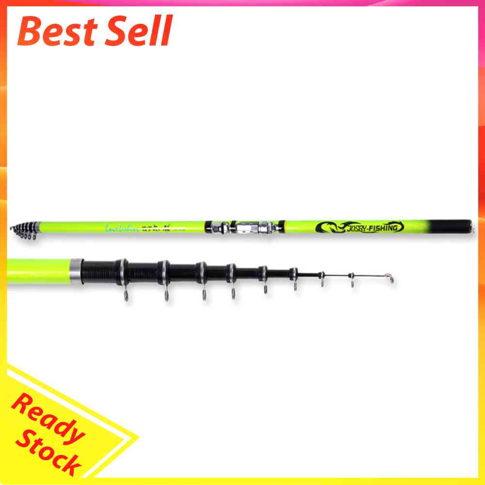 Carbon Fiber Hard Ultra Light Short Section Fishing Rod Pole Fishing Tackle