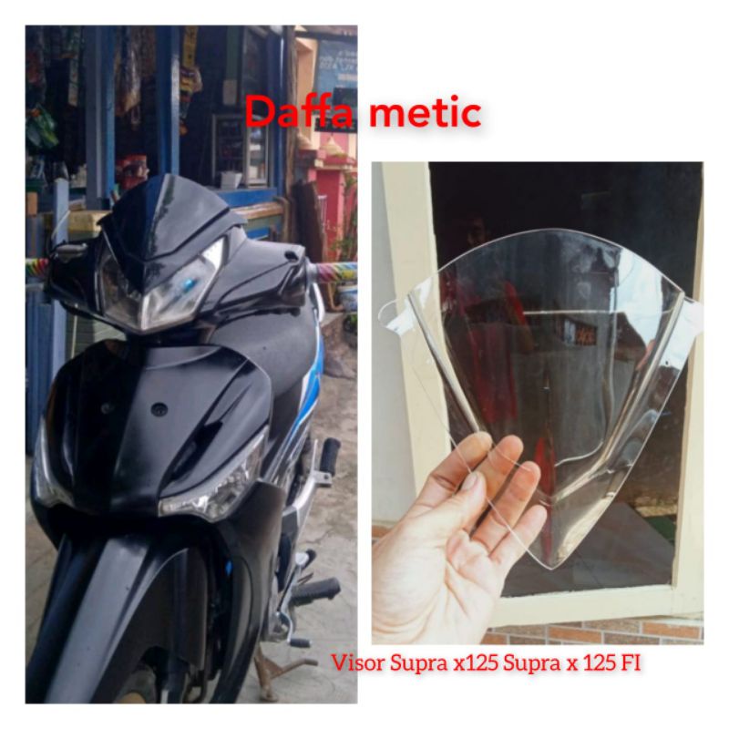 Jual Visor Supra x 125 Winshiled Supra x 125 FI Shopee Indonesia