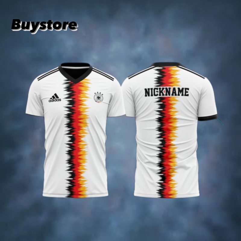 BAJU KAOS BOLA TIMNAS JERMAN V2 TERBARU 2022 2023 GRATIS TAMBAH NAMA