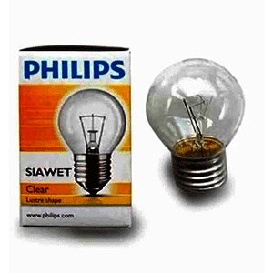 Bohlam Lampu pijar Philips Siawet 15 watt Clear Penghangat Ayam/Bayi