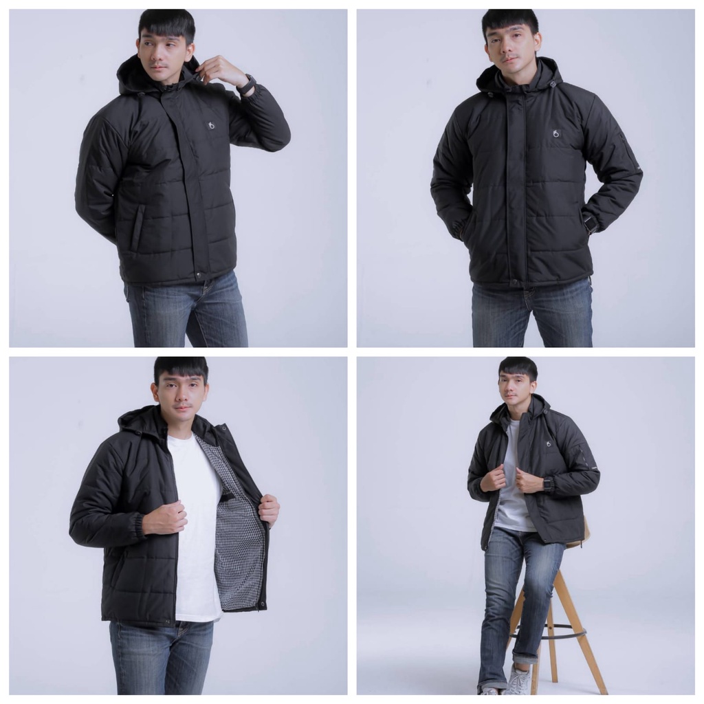 Puffer Jaket / Puffer Coat Jaket THE BOJIEL / Jaket Gelembung TEBAL ORIGINAL THE BOJIEL