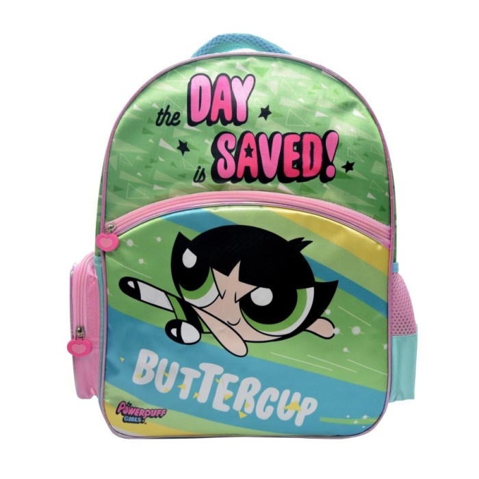 

Backpack / Tas Ransel Sekolah Powerpuff Girls - Bubbles - Buttercup