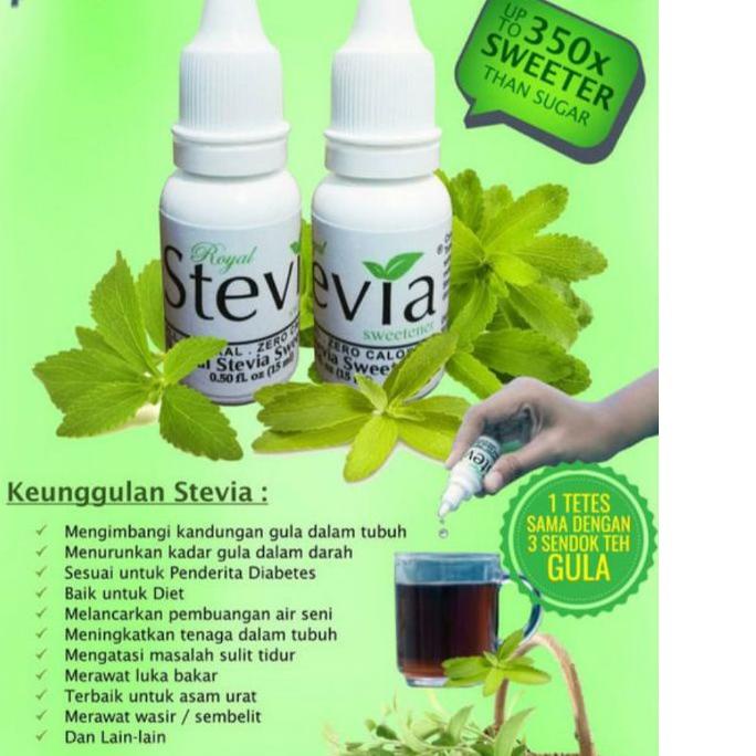 

✨Grosir✨ Gula Stevia Stefia Gula Alami untuk Diabetes dan Diet Nol Kalori Dijamin Original Garansi 