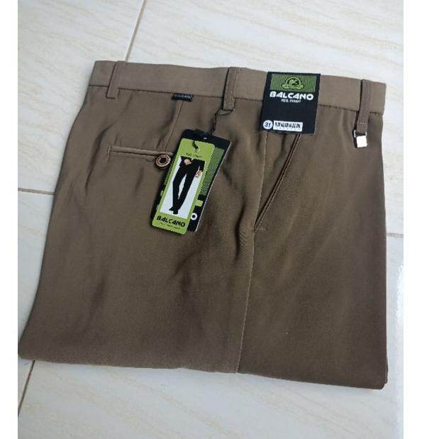 Langsung Kirim BALCANO CELANA BAHAN PRIA STANDAR TEBAL ORIGINAL
