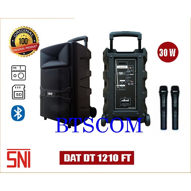 SPEAKER PORTABEL WIRELESS MEETING DAT DT1210TF DAT DT1210 TF DAT DT 1210 TF