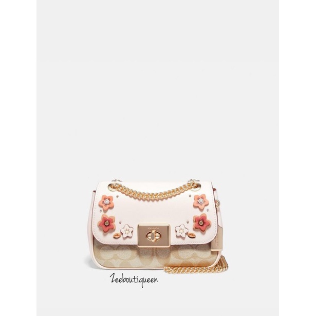 Coach Cassidy Crossbody Floral - ORIGINAL FACTORY OUTLET