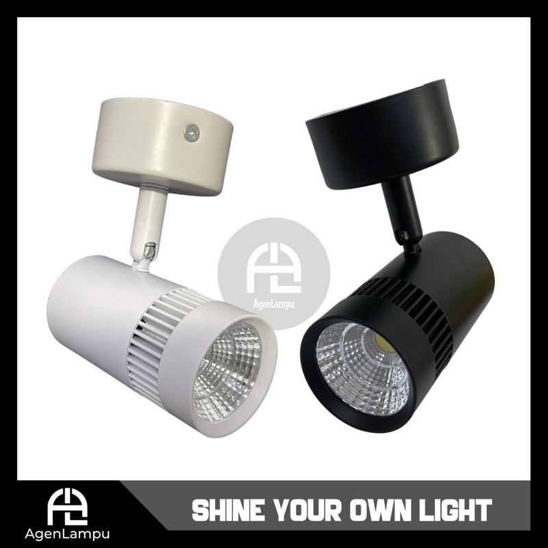 LAMPU SOROT LED SPOTLIGHT 5 WATT 7 WATT COB LED SPOTLIGHT PLAFON